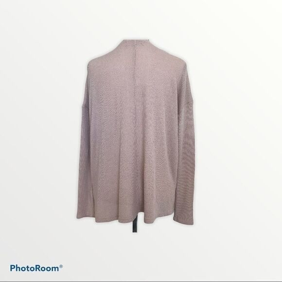 Urban Outfitters by Anthro Thermal Knit Top Rose Gold-Extra Small - Picture 5 of 9